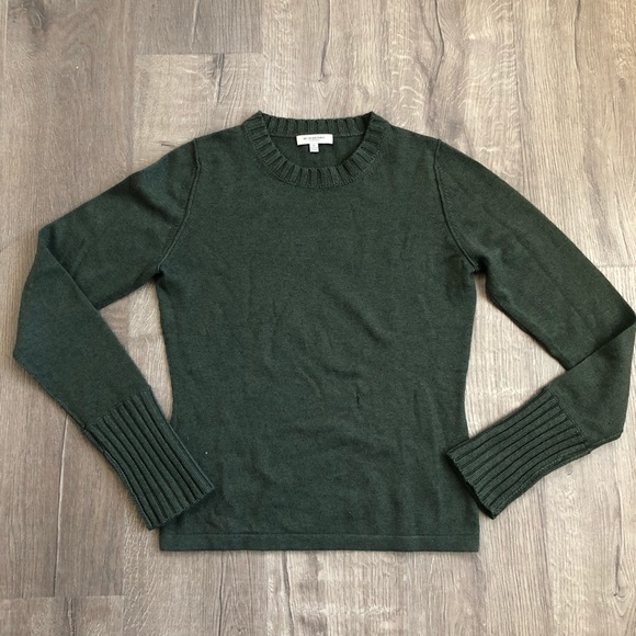 burberry green sweater